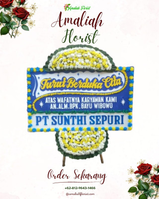 Papan Bunga Duka di Kulur