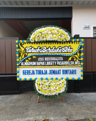 Papan Bunga Duka di Kulur