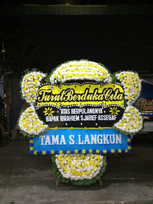 Papan Bunga Duka di Kulur